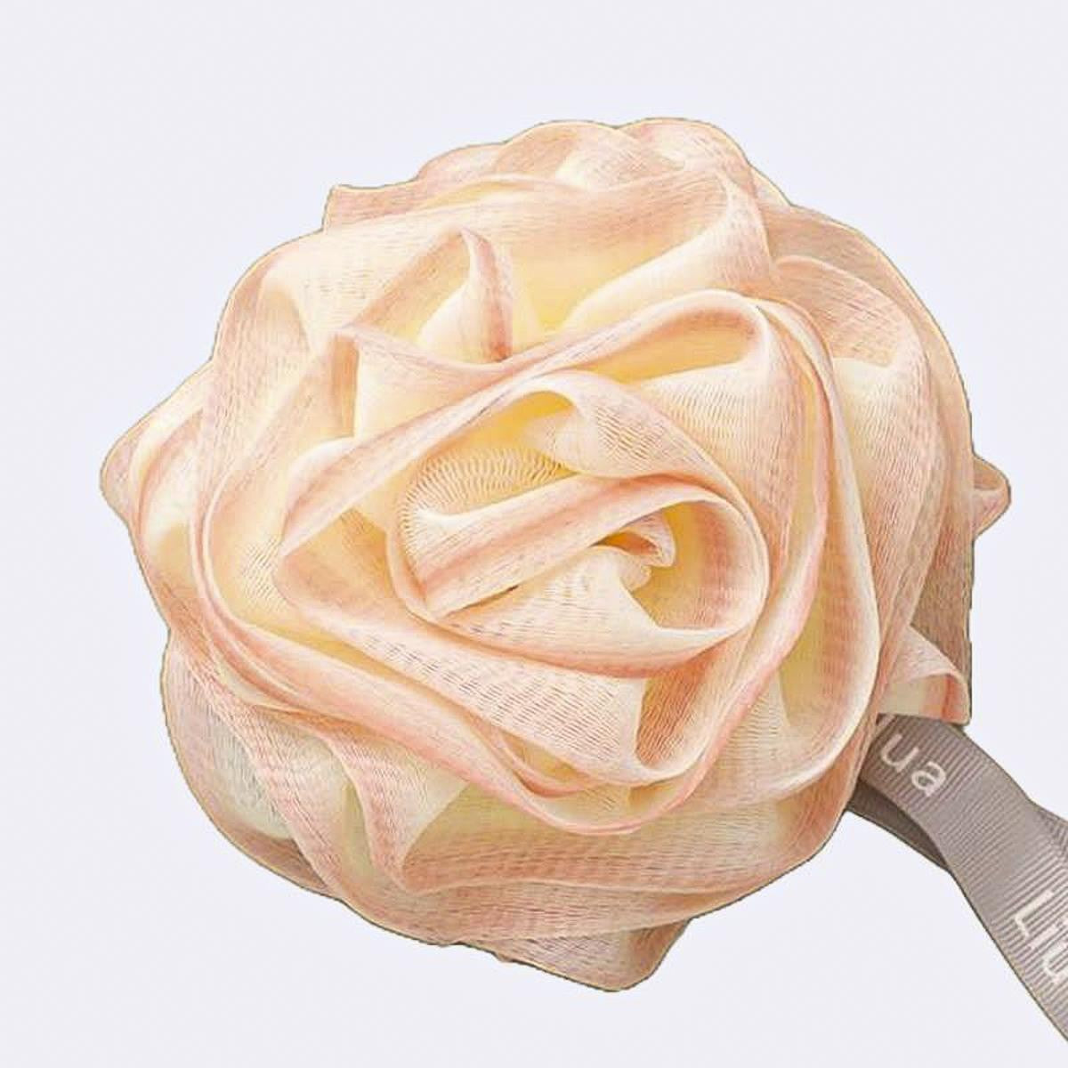 Badeschwamm - Rosenblüte - Rosa