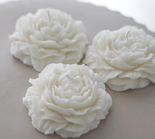 Duftkerze Freesie - Pfingstrosenblüte