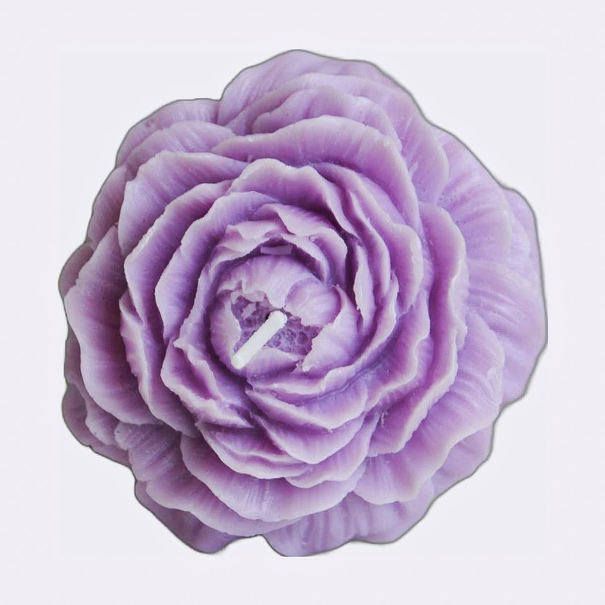 Duftkerze Lavendel - Pfingstrosenblüte