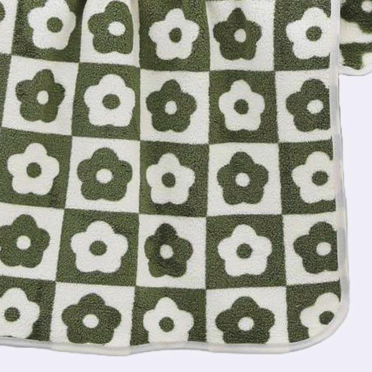 Mikrofaser Handtücher, 2 Stück mit Blumen