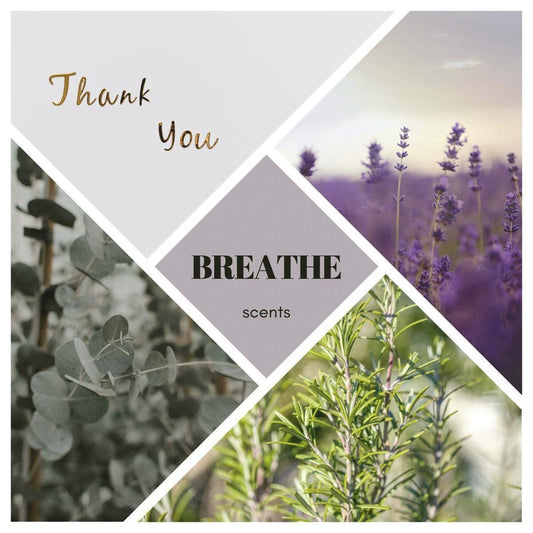 Gastgeschenk - Badesalz - Breathe – Eukalyptus, Rosmarin, Lavendel
