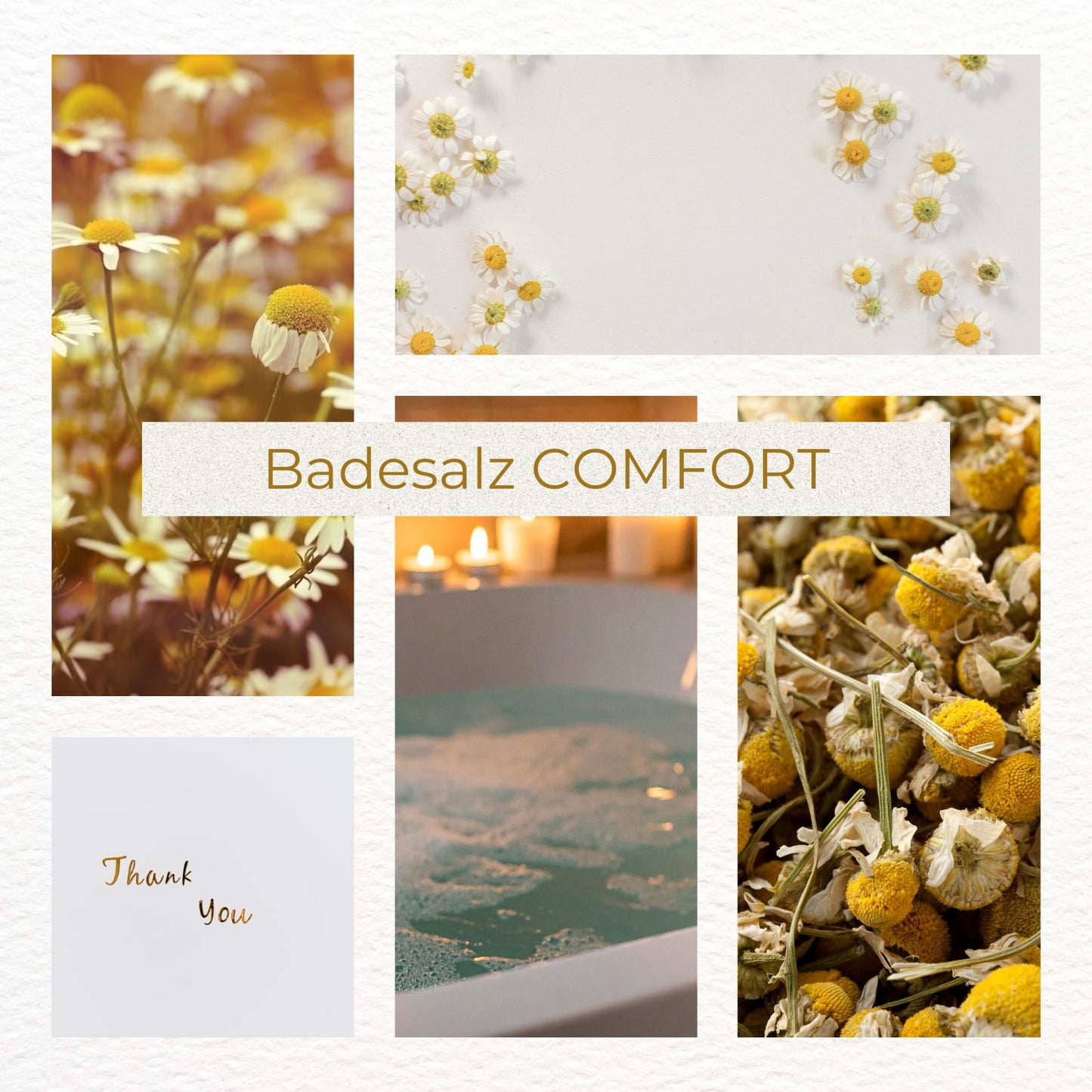 Gastgeschenk - Badesalz - Comfort – Kamille