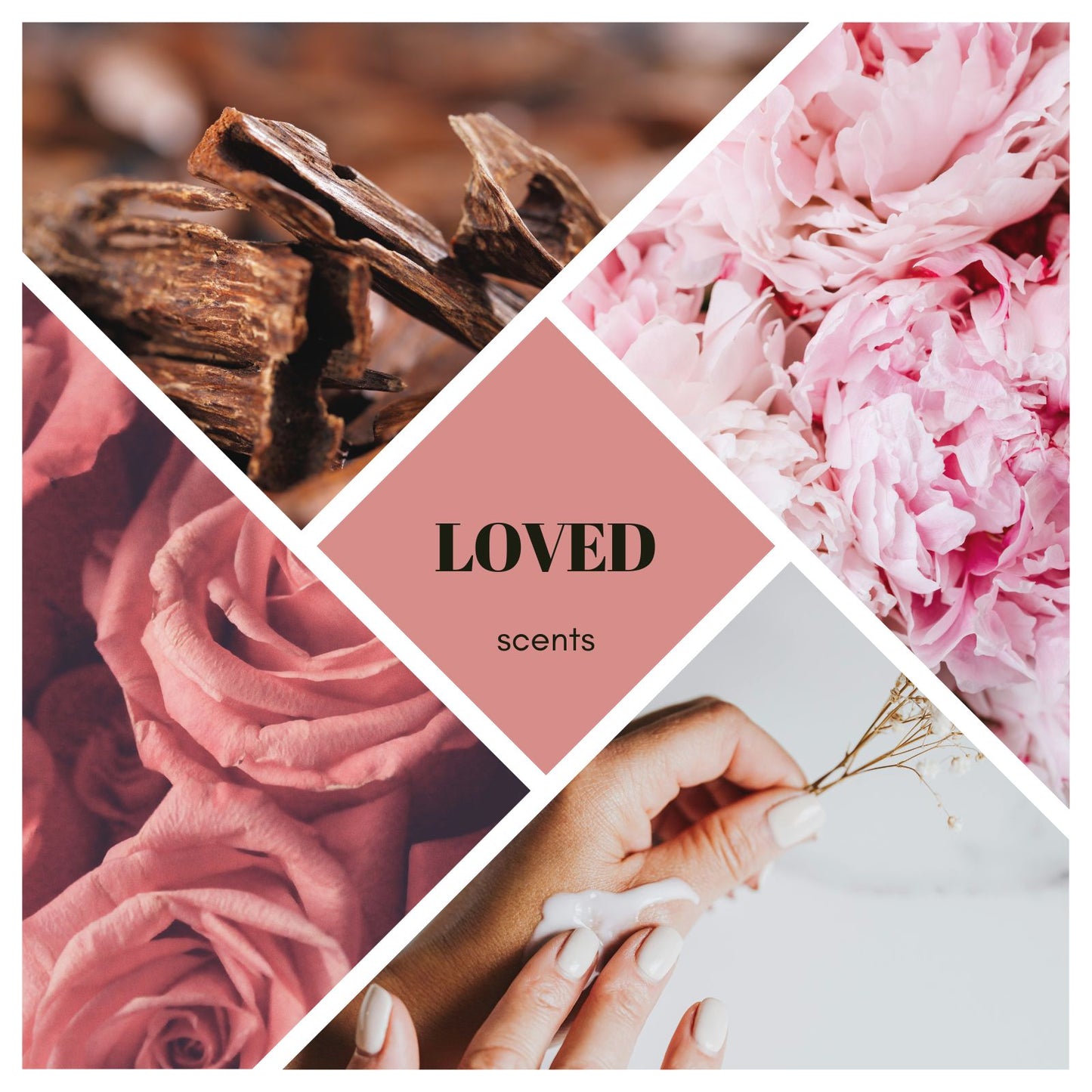 Hand- und Körperlotion - You are Loved - Rose, Pfingstose, Adlerholz