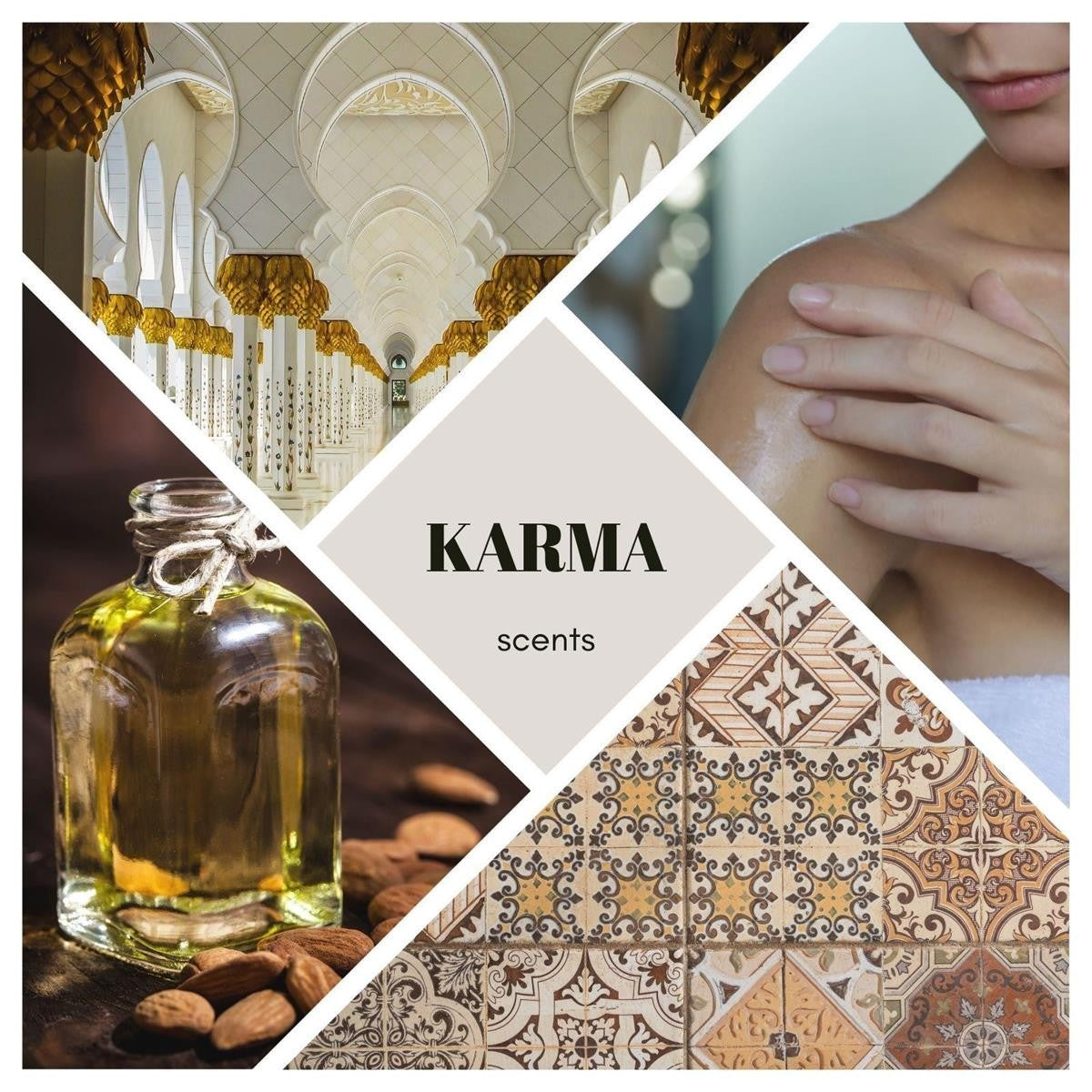 Körper- und Massageöl - Karma - Orientalisch mit Ringelblumenblüten