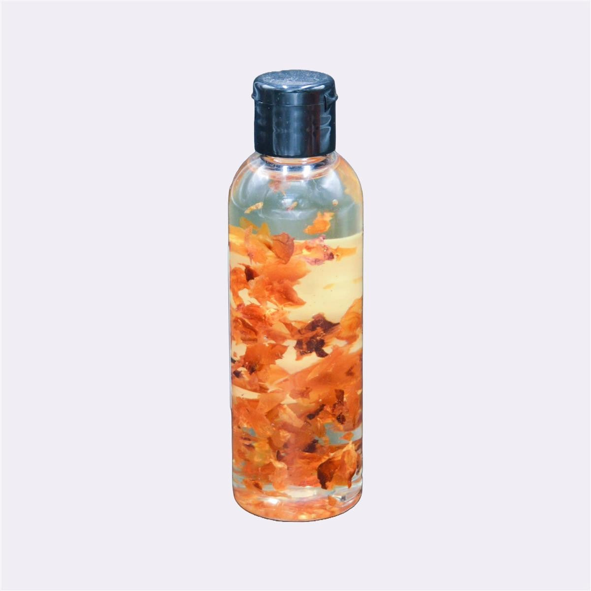 Körper- und Massageöl - Loved - Rose mit Rosenblüten