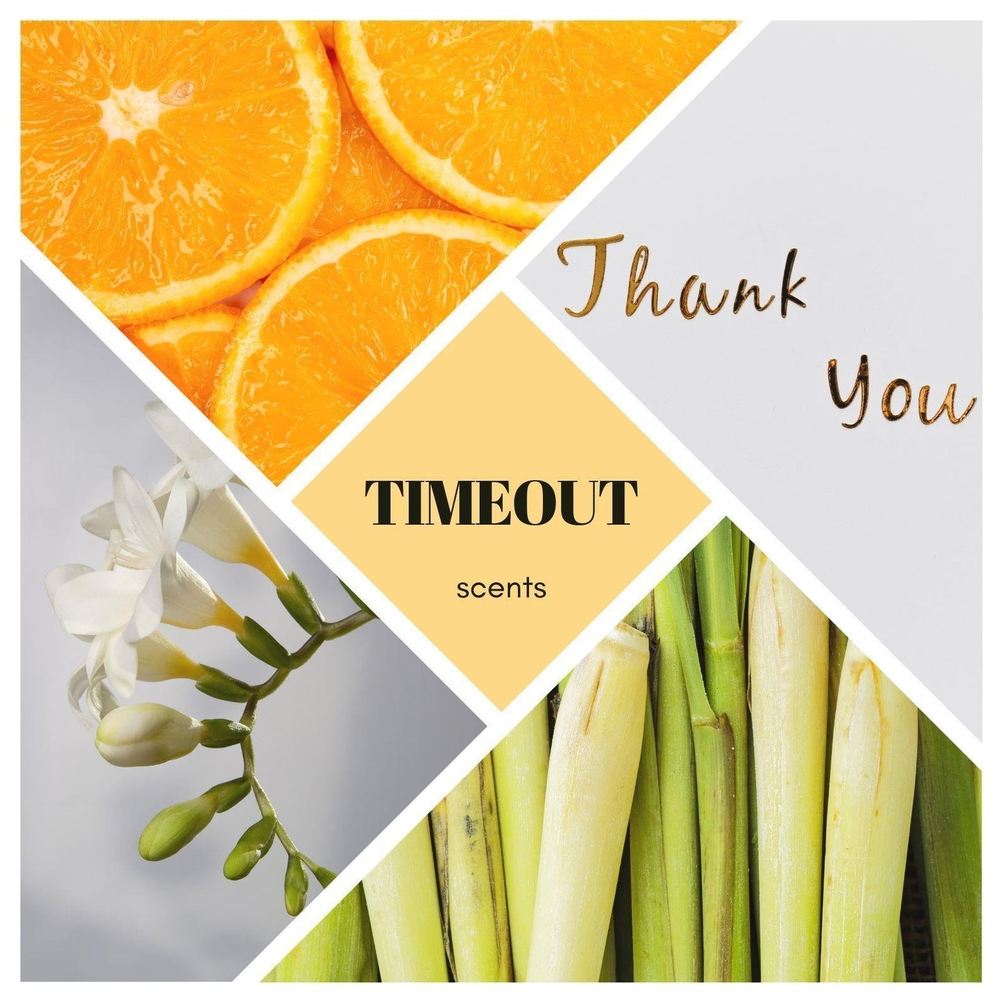 Gastgeschenk - Badesalz - Timeout – Zitronengras, Freesie, Orange