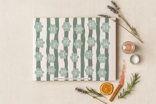 Wellness Adventskalender 2025 | Handgefertigte Mini-Parfums, Badesalze & Duftkerzen | Achtsame Sinnesreise