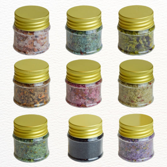 Badesalz - Kennenlernpaket - 9 Sorten