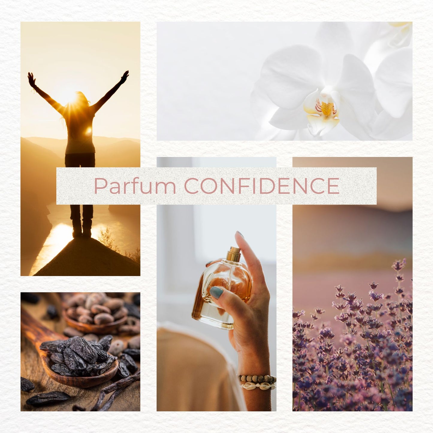 Parfum Shine with CONFIDENCE - Warmer Duft mit Vanille, Tonkabohne & floralen Noten