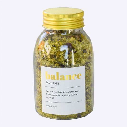 Badesalz - Balance – Zitrone, Minze, Zitronengras