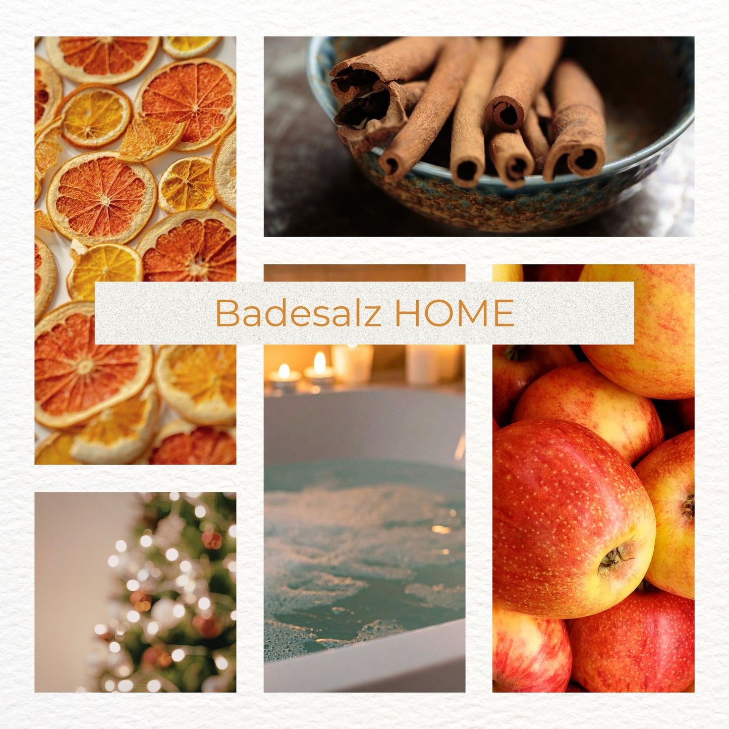 Badesalz - Home – Apfel, Zimt, Orange