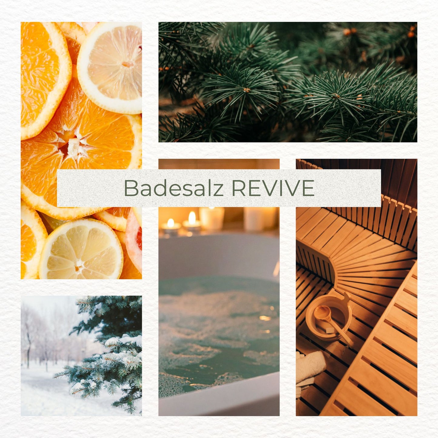 Badesalz - Revive – Orange, Fichte