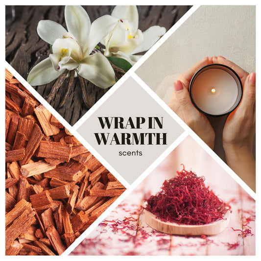 Duftkerze Wrap in Warmth – Winterduft, warm und gemütlich