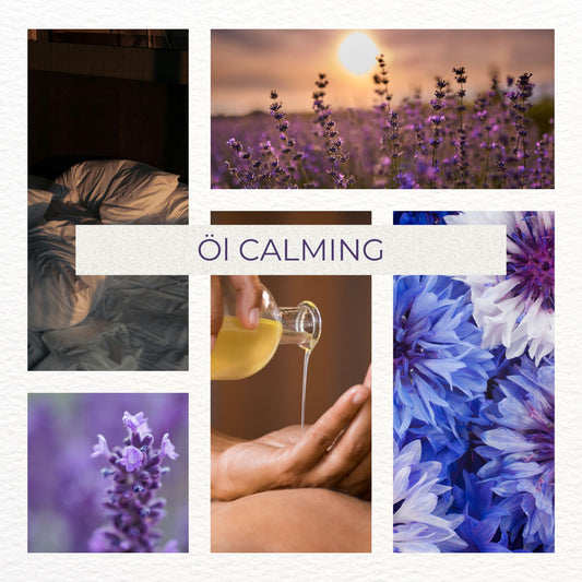 Körper- und Massageöl - Calming - Lavendel mit Lavendel- und Kornblumenblüten