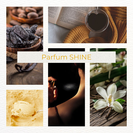 Parfum Dare to SHINE - Warmer Vanilleduft mit Zimt, Tonkabohne & Cognac